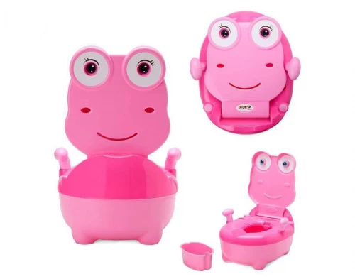Troninho Infantil Musical Penico Sapinho Rosa, Replay Kids