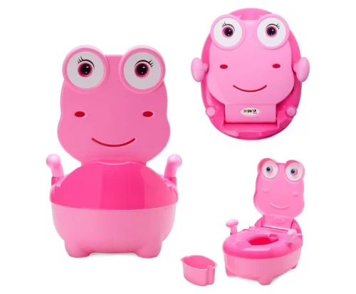 Troninho Musical Penico Sapinho Rosa Replay Kids
