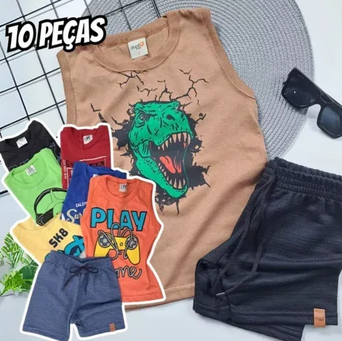 5 Regatas + 5 Bermudas
