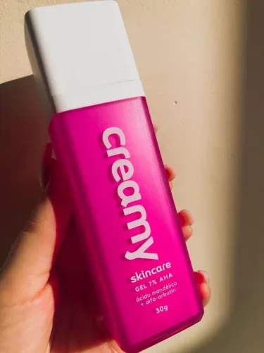 Ácido Mandélico 30g Creamy Skincare  Reduz a Oleosidade, Combate a Formação de Acne e Uniformiza