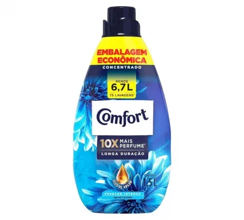 Amaciante Concentrado Frescor Intenso Comfort 1,5 L