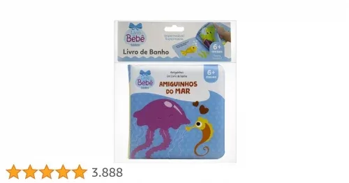 📕 Amiguinhos - Um Livro de Banho: Amiguinhos do Mar