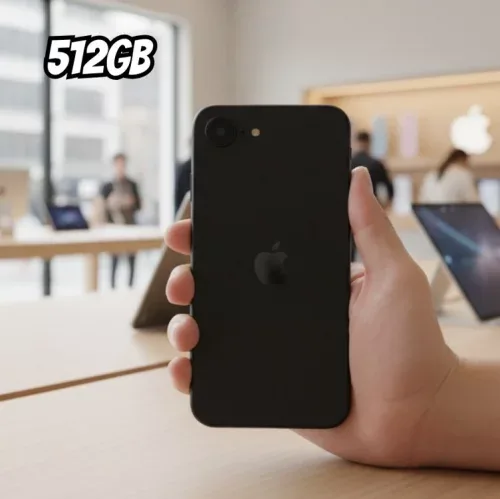 Apple iPhone 16e 512GB Preto 6,1" 48MP iOS 5G