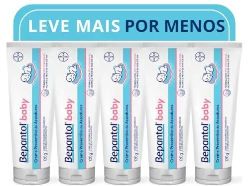 🛍️Bepantol Baby Kit Pomada Assadura Bebe Leve 5 Pague 4, 120g