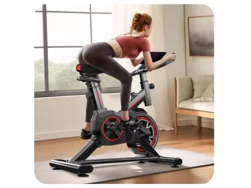 Bicicleta Bike Ergometrica Spinning Detecção De Frequência Cardíaca Academia Fitness Profissional 120kg - R$ 415