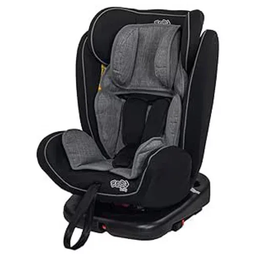 Cadeira De Carro Infantil Deluxe 360° Isofix 0 a 36kgs Maxi Baby - Cinza