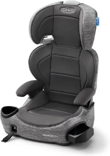 Cadeira Infantil para Carro TurboBooster® 2.0 LX com Sistema LATCH, Gannon, Cinza Mescla - Graco