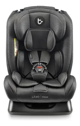 Cadeira Para Auto 0-36 Kg Mass Preta Litet - BB456 Cadeira Para Auto 0-36 Kg Mass Preta Litet - BB456