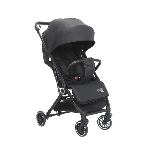 Carrinho de Bebê Passeio Vira Berço NIVI Maxi Baby (Preto)