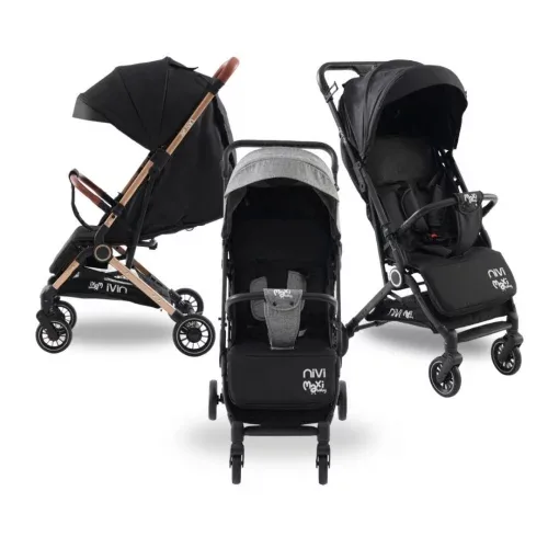 Carrinho de Bebê Passeio Vira Berço NIVI Maxi Baby
