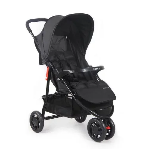 Carrinho de Bebê Toffy, Cosco, Preto