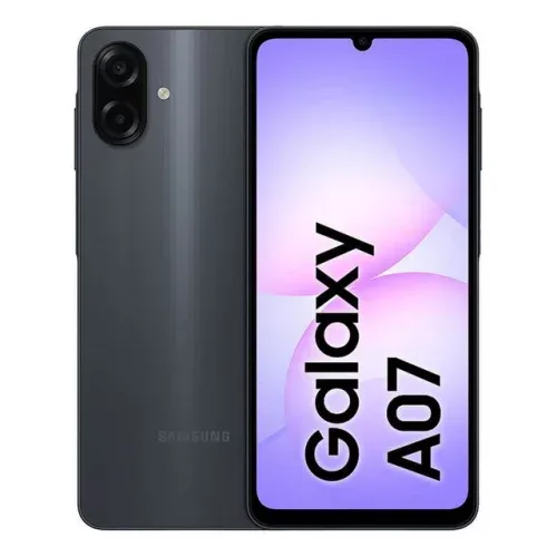 Celular Samsung Galaxy A07 128gb, 4gb, Câmera 50mp, Tela 6.7 , Proteção Ip54, Processador 6nm - Preto Celular Samsung Galaxy A07 128gb, 4gb, Câmera 50mp, Tela 6.7 , Proteção Ip54, Processador 6nm - Preto