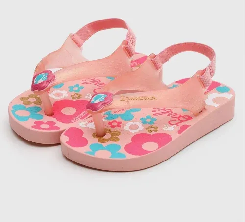Chinelo Infantil Ipanema Barbie Rosa - Tam 19 ao 24