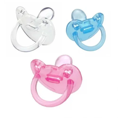 Chupeta Transparente Soft 100% Silicone Pepeta