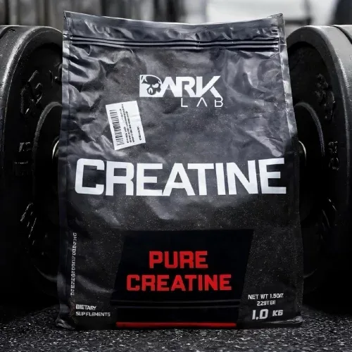 Creatina Pura Dark Lab 1kg, Monohidratada 100% de Pureza, Sem Sabor