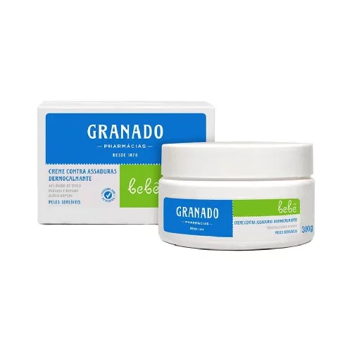Creme Assaduras Dermocalmante Bebê Pele Sensíveis, Granado, 300g