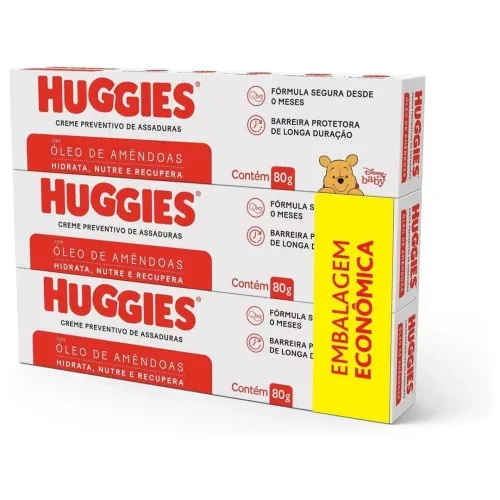 Creme Preventivo de Assaduras Huggies Supreme Care - 240g