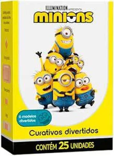 Cremer Curativo Minions - Caixa com 25 Unidades