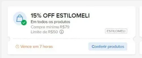 CUPONS ATIVOS MERCADO LIVRE