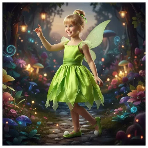Fantasia Fada Sininho (Tam. 3 ao 12)