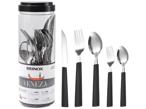 💎 Faqueiro Brinox Inox 20 Peças Veneza