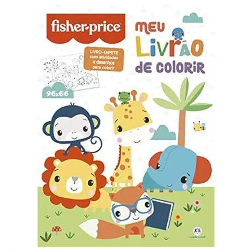 Fisher-Price - Meu livrão de colorir Capa comum