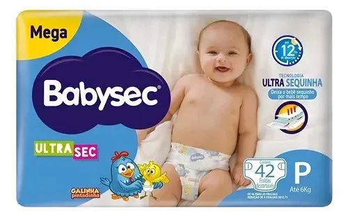 Fralda Babysec UltraSec Fralda Babysec UltraSec