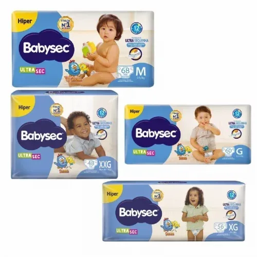 Fralda Babysec UltraSec Galinha Pintadinha