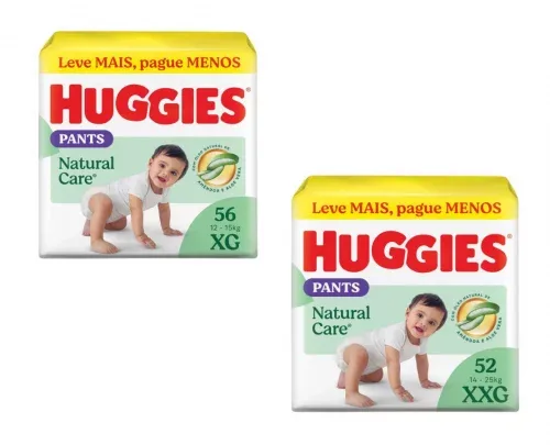 Fralda Huggies Natural Care Roupinha Fralda Huggies Natural Care Roupinha