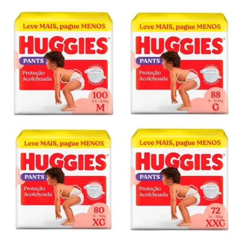 Fralda Huggies Supreme Care Roupinha Pants