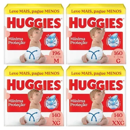 Fralda Huggies Supreme Care