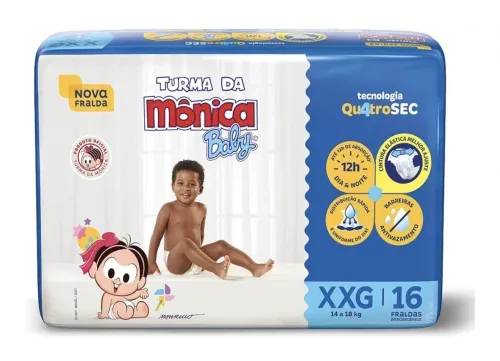 FRALDA XXG COM MAIS DE 30% OFF