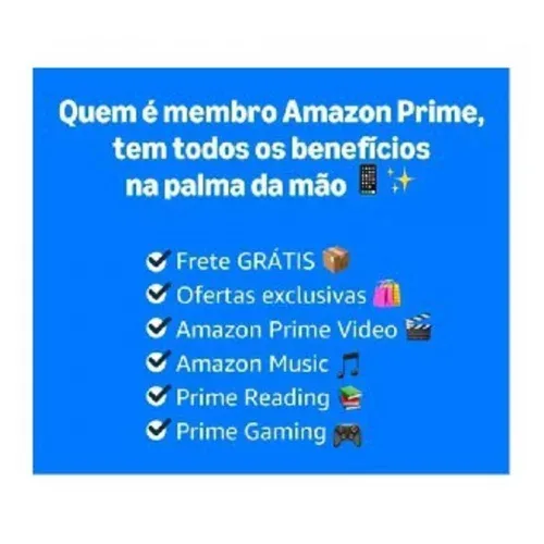Frete grátis e entrega rápida em produtos vendidos e entregues pela Amazon (sem mínimo de compra)