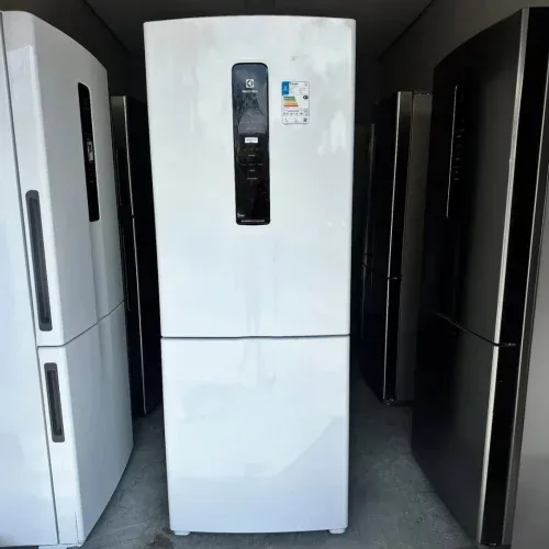 Geladeira/Refrigerador Electrolux Frost Free Inverse Branca 490L Efficient AutoSense IB7