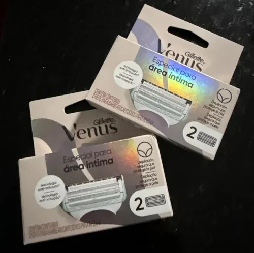 Gillette Venus para Área Íntima, Carga para Aparelho de Depilação Íntima 2 Unidades