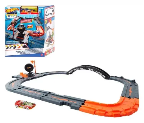Hot Wheels City Pista de Brinquedo Pacote de Construção