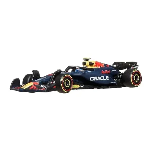 🛍️Hot Wheels Premium Fórmula 1 de Coleção Escala 1:64 Miniatura Die-Cast Oracle Red Bull Racing RB20 (Sergio Perez)