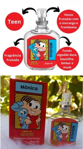 Jequiti Turma Da Mônica Desodorante Colônia 25ml