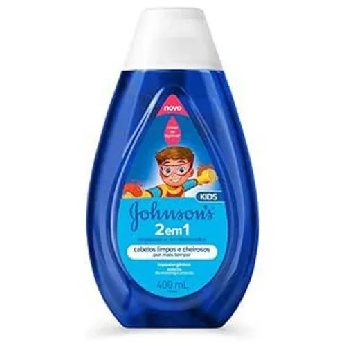 Johnson's 2 em 1 Shampoo e Condicionador, 400ml Johnson's 2 em 1 Shampoo e Condicionador, 400ml
