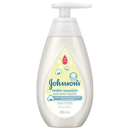 Johnson's Baby Sabonete Líquido Recém Nascido, 200ml
