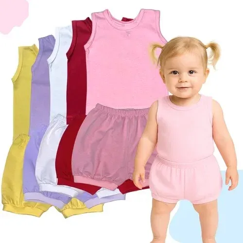 Kit 5 conjunto Tapa Fralda Bebê