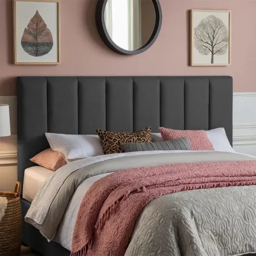 Kit 7 Peças Cabeceira De Cama Modular Para Cama Box De Casal