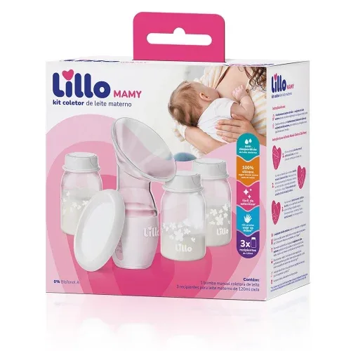 Kit Coletor de Leite Lillo Mamy