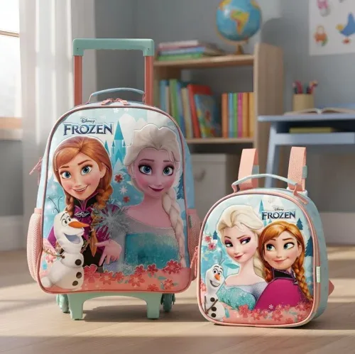 KIT DO STITCH 💙 PRA CHEGAR NA ESCOLA ARRASANDO😍 Mochila + Lancheira