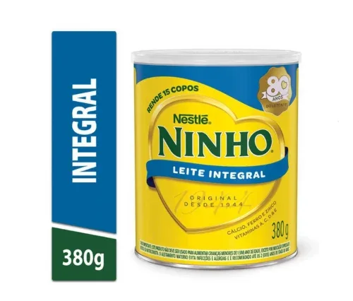 Leite em Pó Ninho Integral 380g