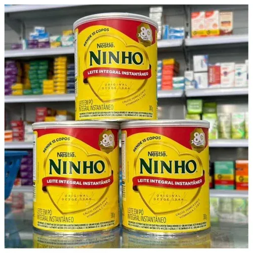 Leite Pó Instantâneo Integral Ninho Lata 380g