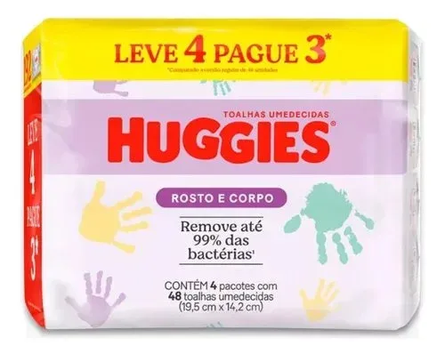 Lenços Umedecidos Huggies One & Done