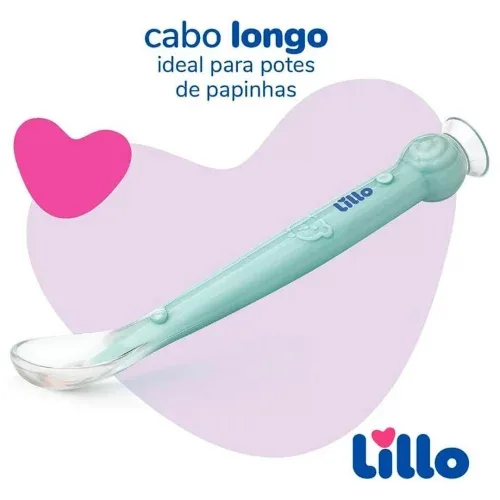 Lillo Colher De Silicone Com Ventosa