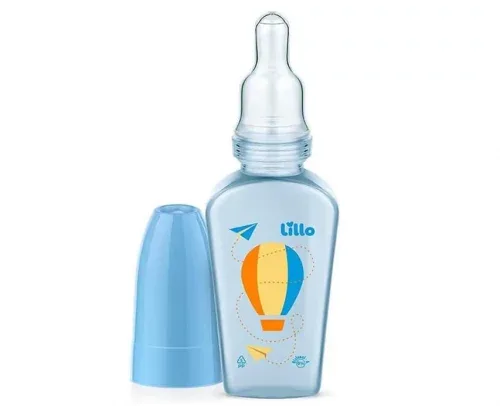Lillo Mamadeira Chuquinha Primeiros Passos 50Ml Azul