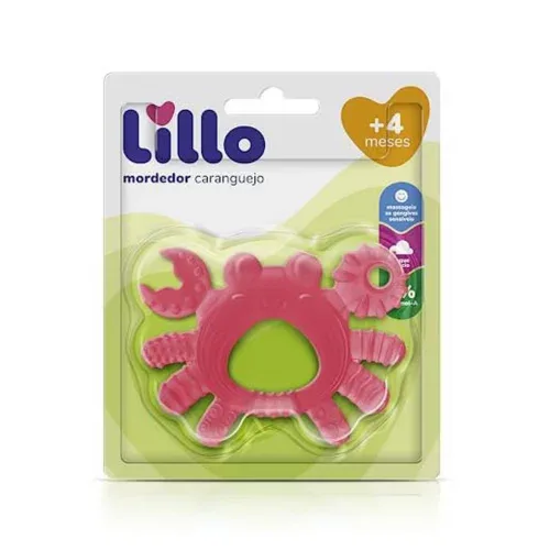 Lillo Mordedor Caranguejo - Rosa